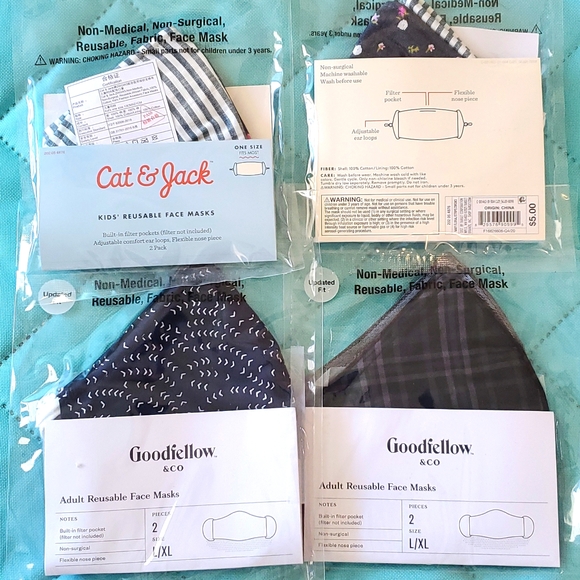 Family Pack 8 Masks - Picture 1 of 2